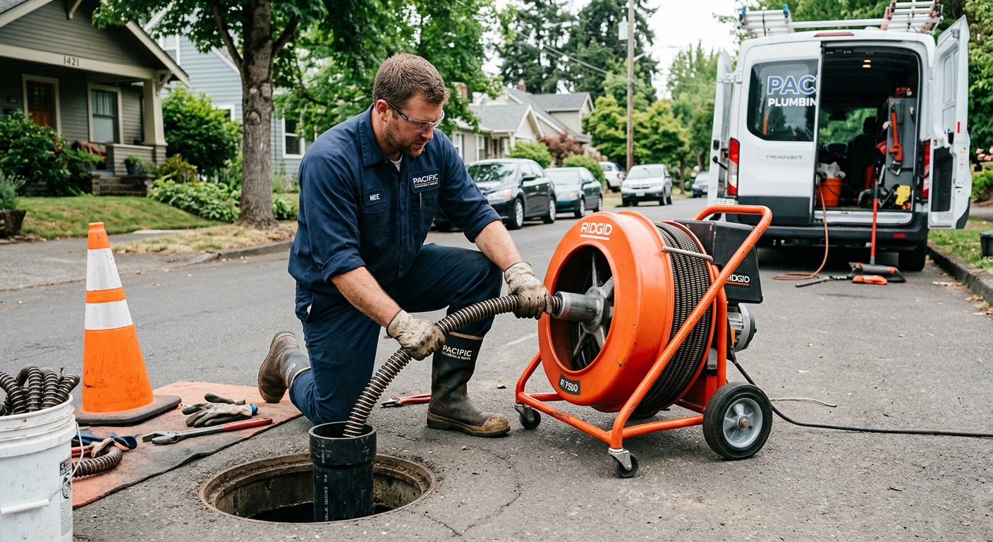 Dégorgement de canalisation principale enterrée à Ermont 95