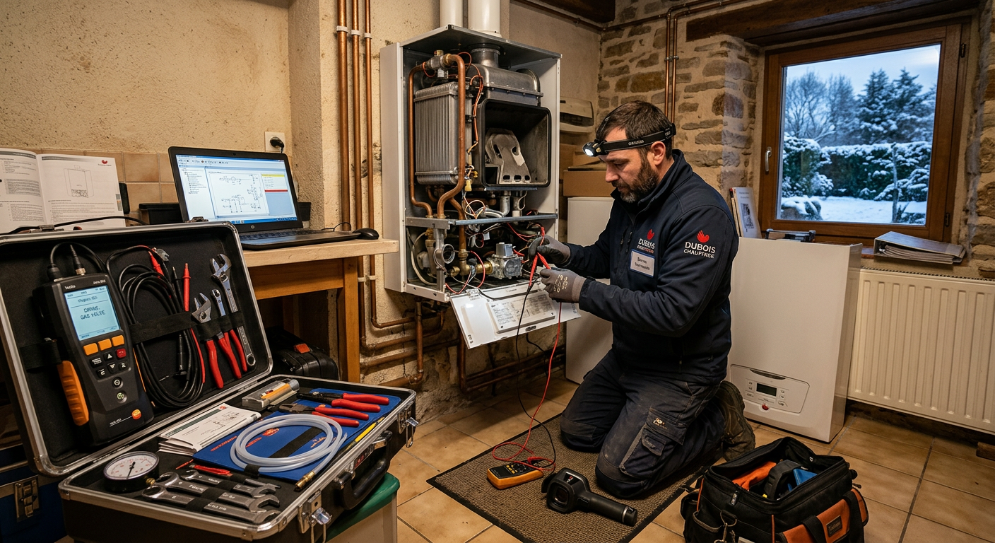 Dépannage urgence panne de chauffage chaudière à Ermont